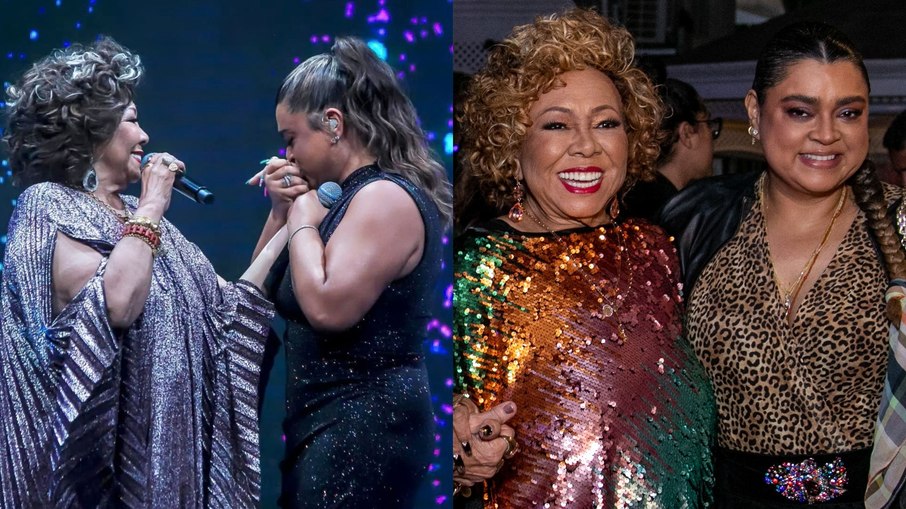 Alcione lamenta morte de Preta Gil Alcione lamenta morte de Preta Gil