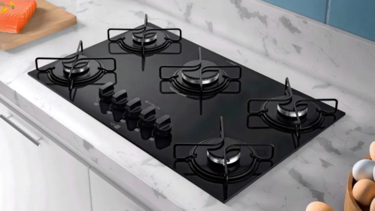 Cooktop 5 bocas está entre as principais ofertas da semana no Mercado Livre Cooktop 5 bocas está entre as principais ofertas da semana no Mercado Livre