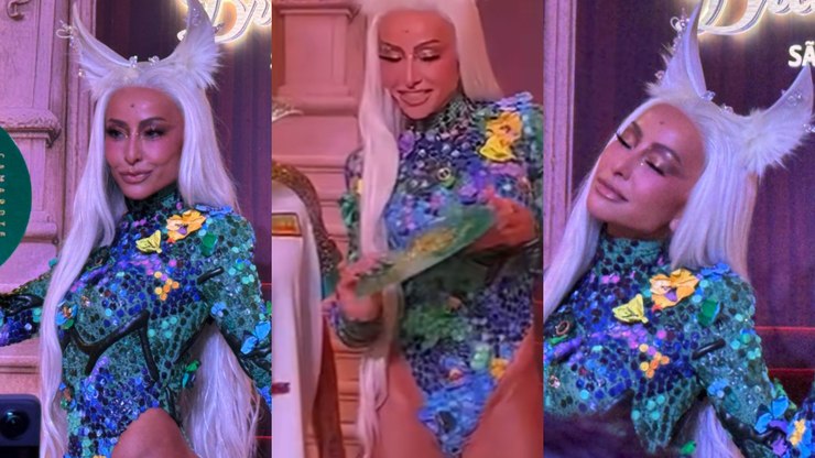 Sabrina Sato exibe corpão em Carnaval de SP