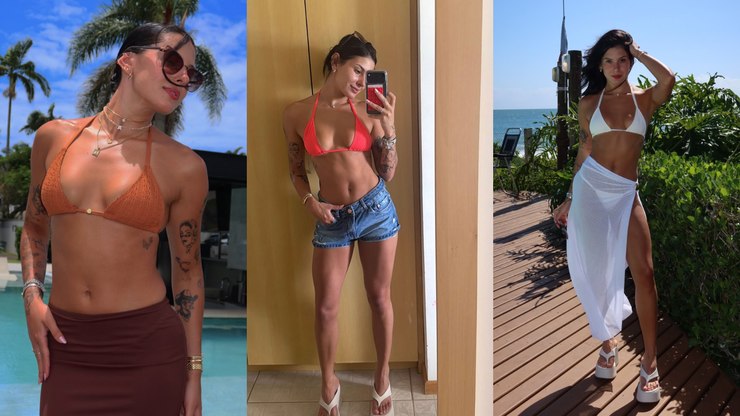 Ana Castela posta álbum de fotos com vários biquínis; veja