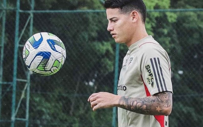 James Rodríguez não joga mais pelo São Paulo