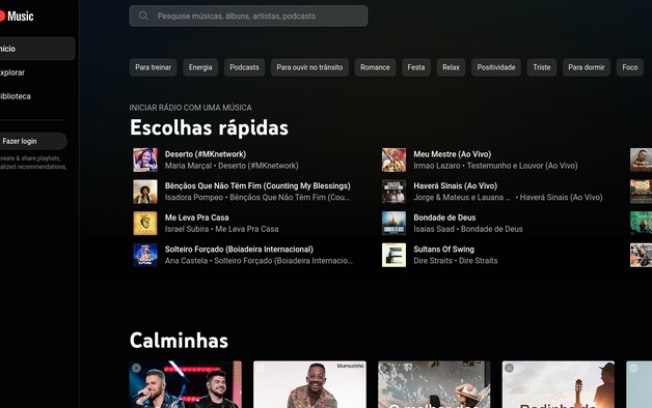 YouTube Music começa a liberar download de músicas na web