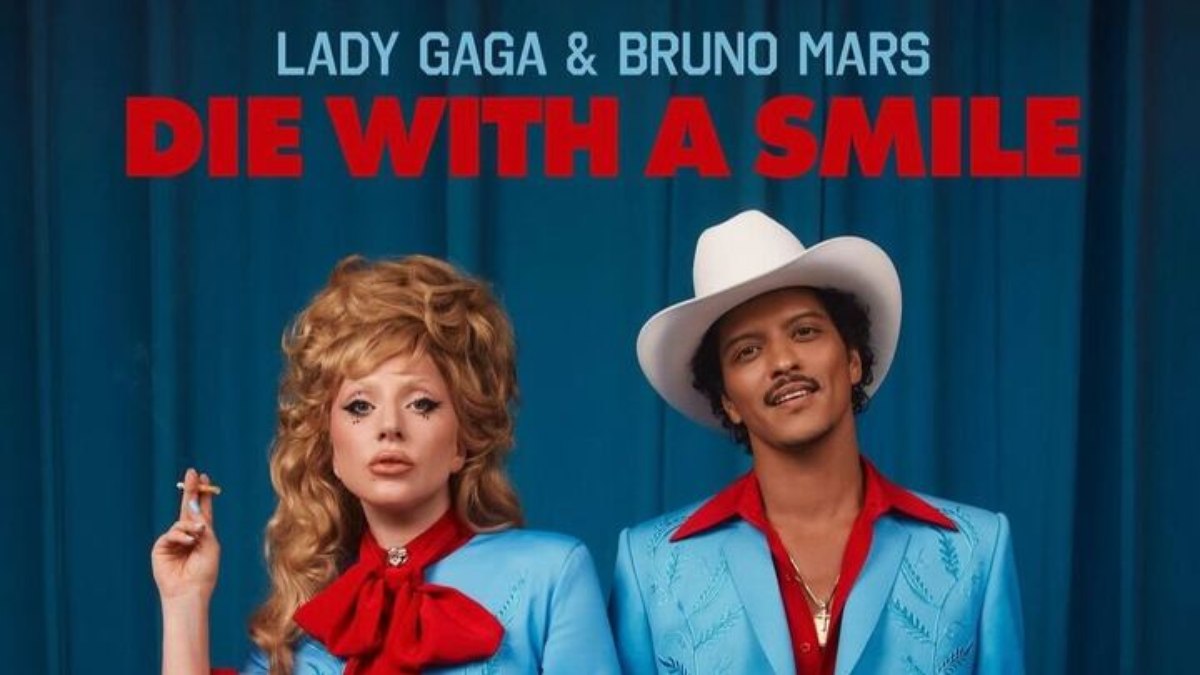 Lady Gaga e Bruno Mars para a canção 'Die With a Smile'