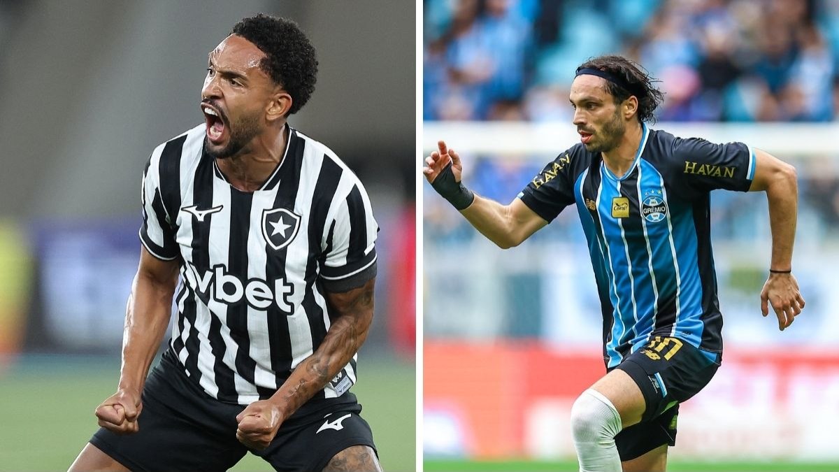 Botafogo e Grêmio se enfrentam em jogo atrasado do Brasileirão
