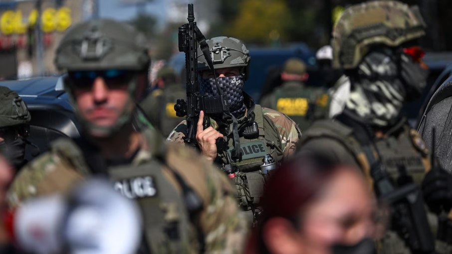 Guarda Nacional foi enviada a Chicago após aumento de protestos Guarda Nacional foi enviada a Chicago após aumento de protestos