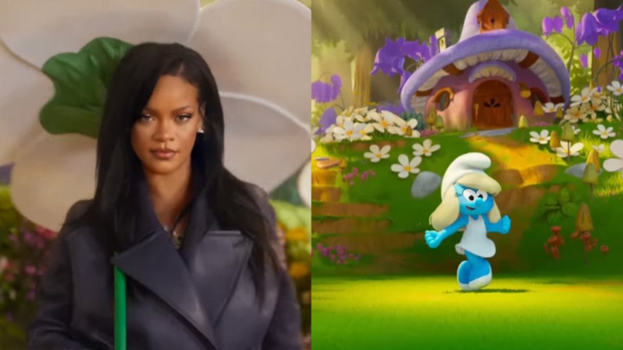 Rihanna interpreta Smurfette em novo filme Rihanna interpreta Smurfette em novo filme