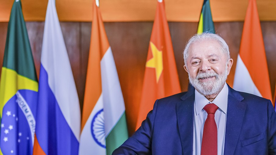 Presidente Luiz Inácio Lula da Silva (PT) durante Cúpula Virtual Extraordinária do BRICS