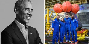 Obama elogia Artemis II e bravura de astronautas