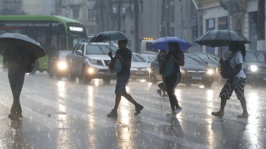 Fortes chuvas podem atingir o Sul, Centro-Oeste e Sudeste do Brasil