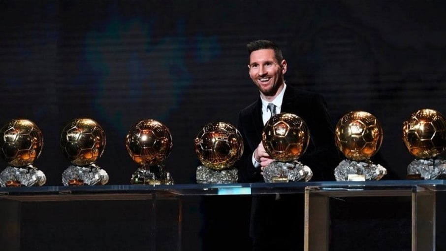 Messi é dono de oito Bolas de Ouro