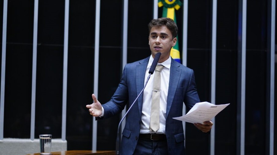 O deputado federal Nikolas Ferreira (PL)