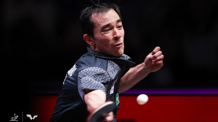 Hugo Calderano é superado na final do Mundial de Tênis de Mesa