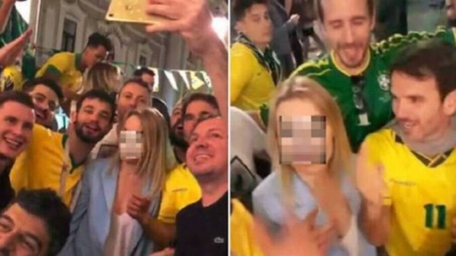 Russa foi hostilizada por torcedores brasileiros na Copa de 2018