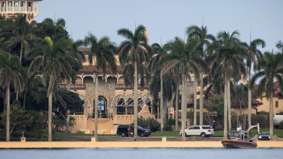 Residência de Trump em Mar-a-Lago, na Flórida Residência de Trump em Mar-a-Lago, na Flórida