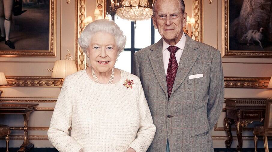 Rainha Elizabeth e seu marido, Príncipe Philip