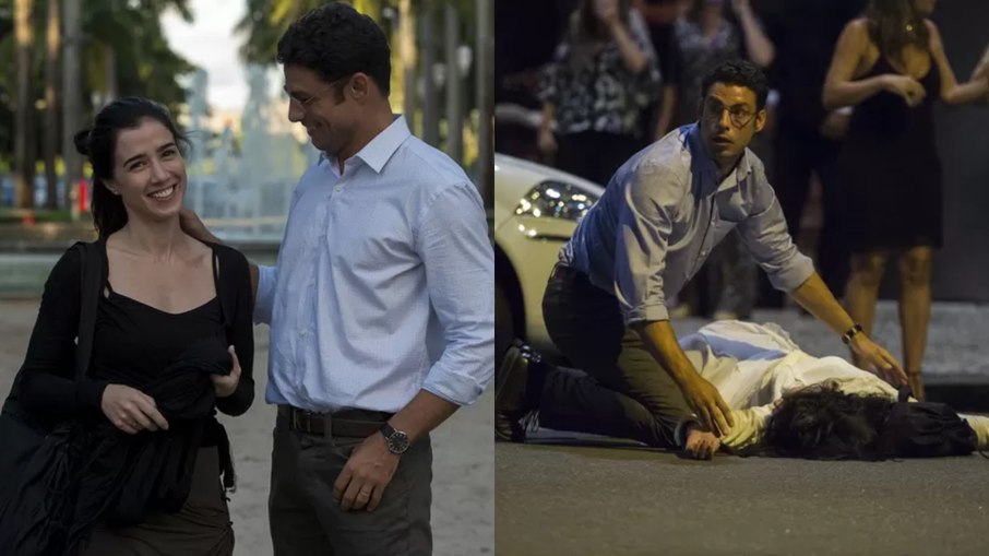 Marjorie Estiano e Cauã Reymond em 'Justiça' Marjorie Estiano e Cauã Reymond em 'Justiça'