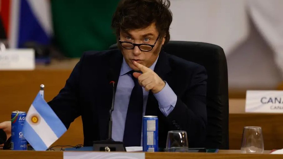 Javier Milei, presidente da Argentina Javier Milei, presidente da Argentina