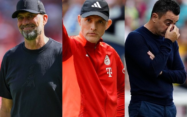 Klopp, Tuchel, Xavi e mais: o movimentado mercado de técnicos na Europa