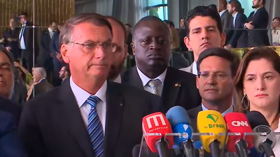 Primeiro discurso de Bolsonaro após derrota