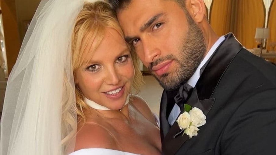 Britney Spears em casamento com Sam Asghari