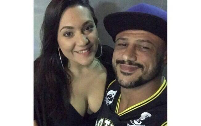 O lutador carioca Marlon Sandro e Tayssa Madeira