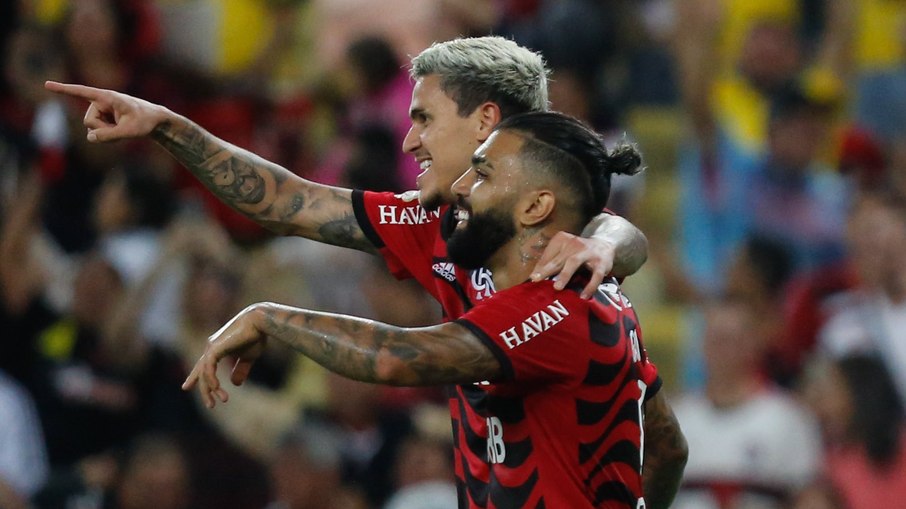Pedro e Gabigol são artilheiros do Flamengo
