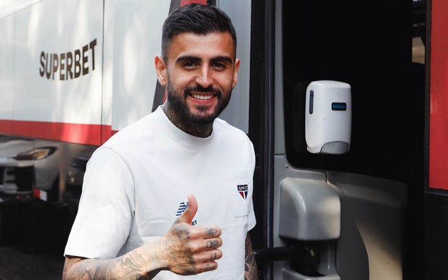 Liziero volta a ser relacionado no São Paulo Liziero volta a ser relacionado no São Paulo