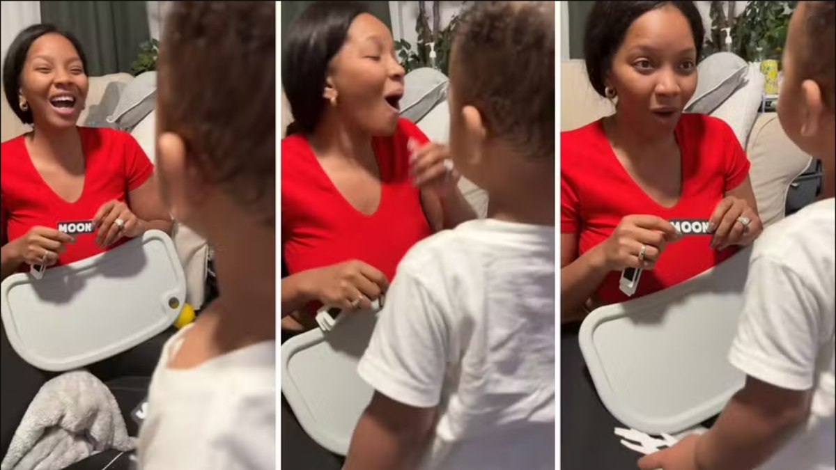 Bebê de 1 ano aprende a ler e surpreende a mãe