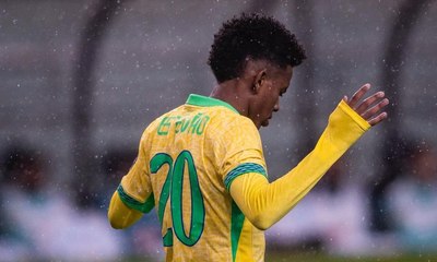 Estevão brilha, coletivo vai bem e Brasil controla Senegal