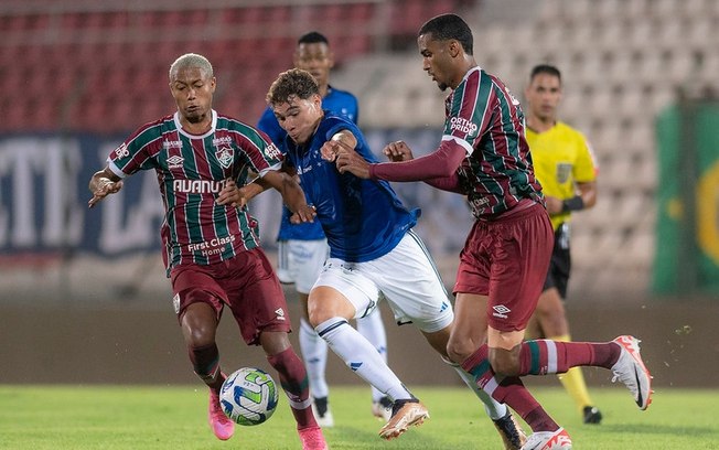 Cruzeiro volta à final da Copa do Brasil Sub 20 após eliminar o Fluminense