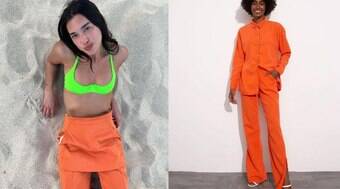 Trend Alert: looks laranja com verde