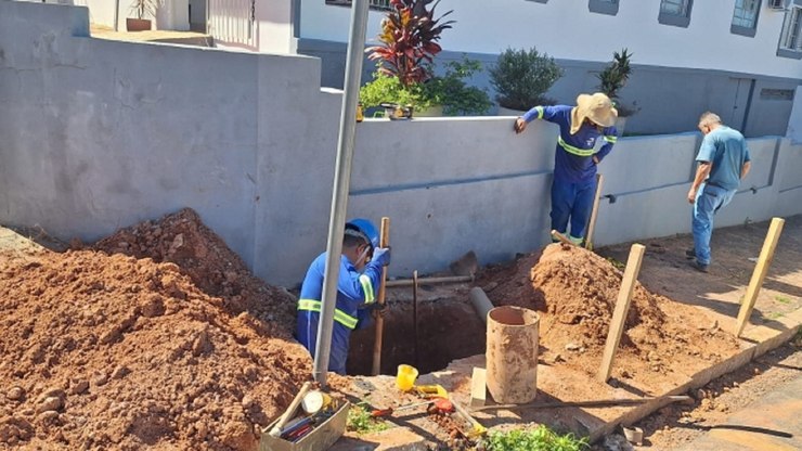 Sanebavi moderniza sistema de abastecimento no centro de Vinhedo