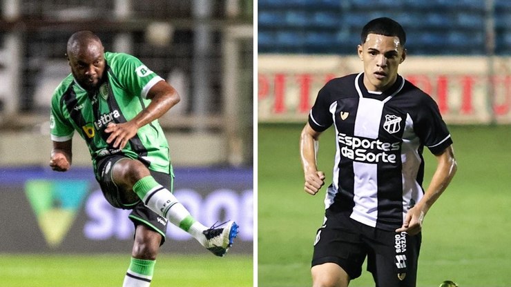América-MG e Ceará fazem jogo da zona de rebaixamento na Série B