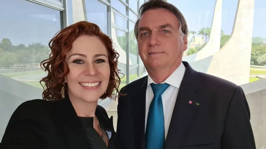 Zambelli e Bolsonaro Zambelli e Bolsonaro