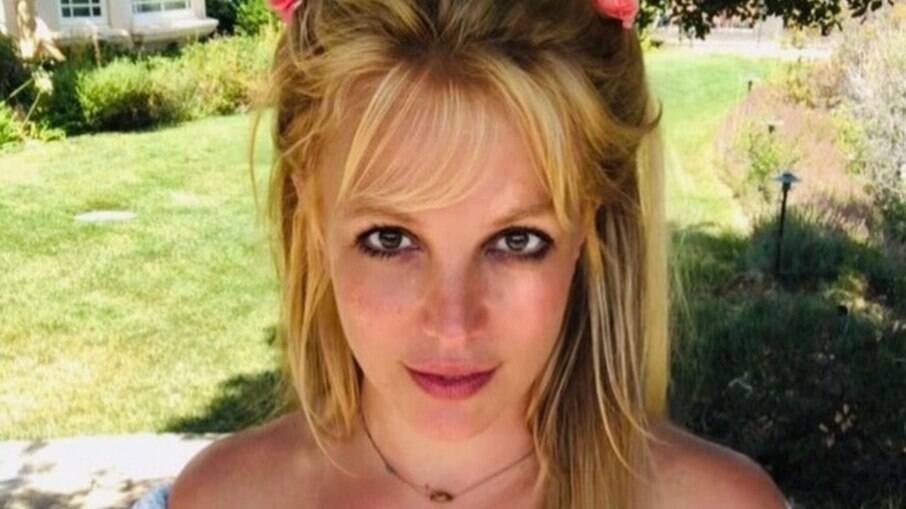 Cantora Britney Spears em foto das redes sociais
