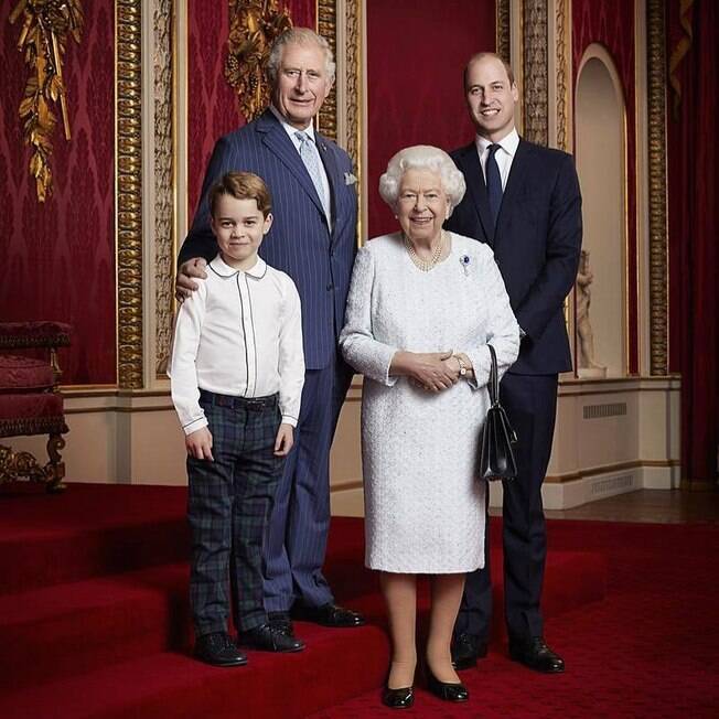 Rainha Elizabeth II e seus herdeiros