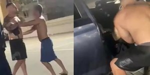 Vídeo: PM é preso por agredir companheira e colegas em abordagem