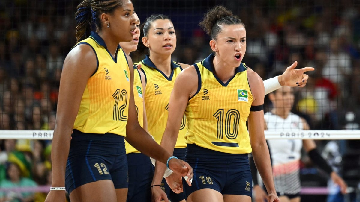 Brasil garante vaga na semifinal no vôlei feminino