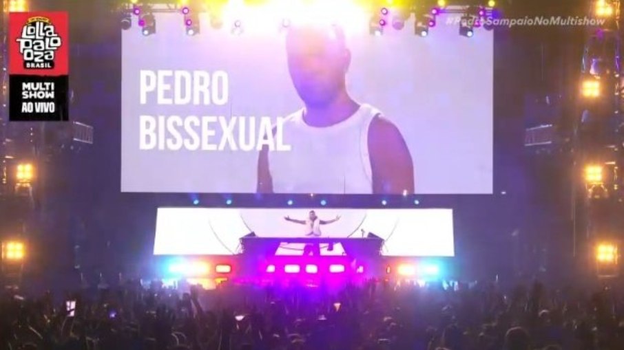 Pedro Sampaio fez revelação sobre sexualidade durante show em São Paulo