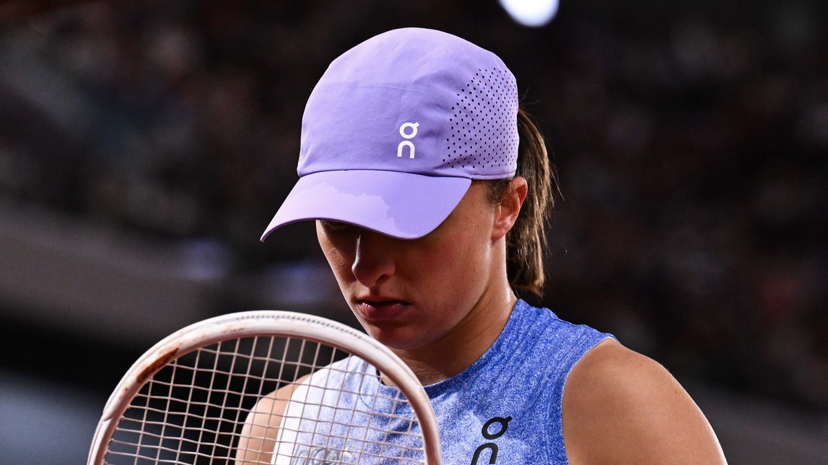 Iga Swiatek disputou uma inédita final na grama na carreira