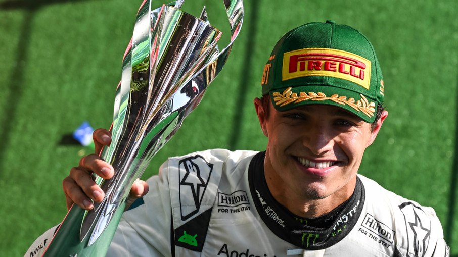 Lando Norris venceu no México e assumiu a ponta da tabela
