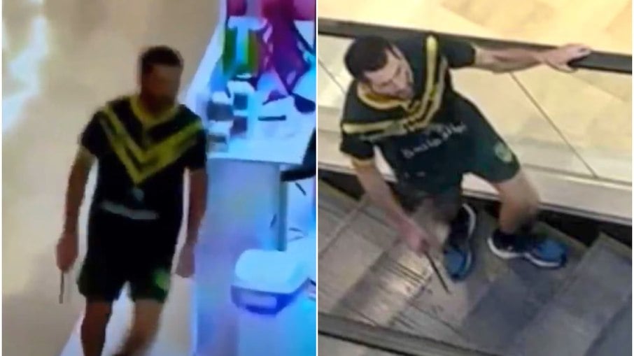 Homem ataca pessoas em shopping de Sydney