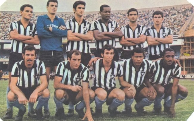Botafogo conquistou o seu primeiro título brasileiro em 1968, ao derrotar o Fortaleza