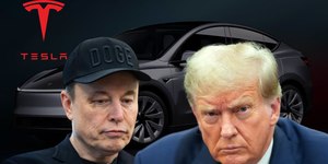 Ações da Tesla derretem após briga de Elon Musk com Trump