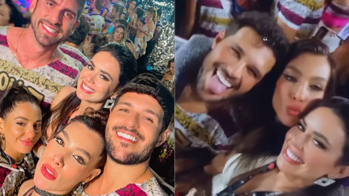 Rodrigo Mussi e Whendy Tavares no Carnaval