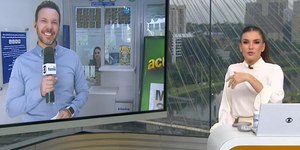 Sabina Simonato faz promessa a repórter caso ganhe na Mega-Sena