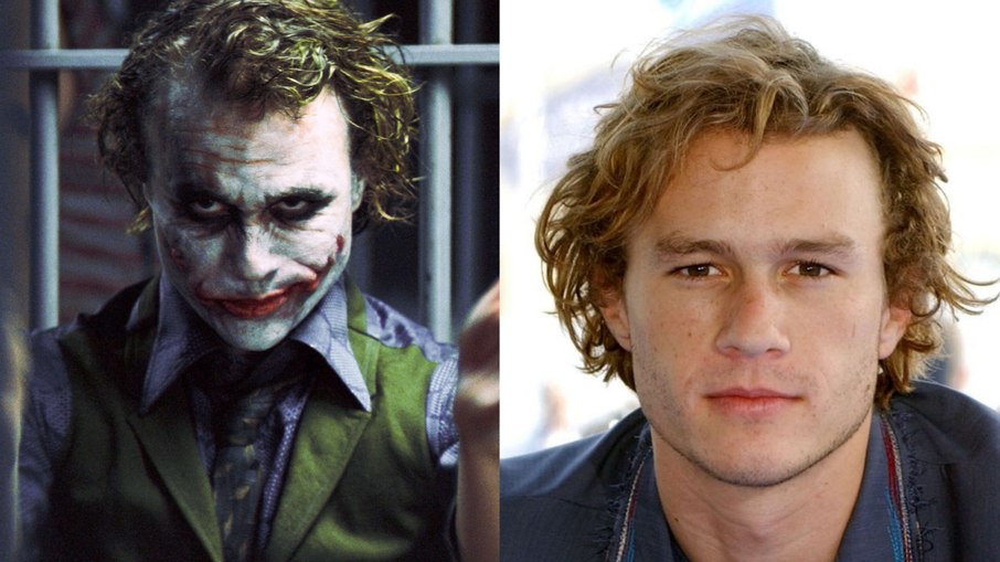 O Coringa interpretado por Heath Ledger em O Cavaleiro das Trevas roubou a cena e entrou para a história do cinema.
