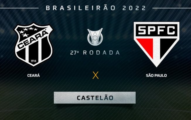 Ceará x São Paulo: onde assistir, prováveis times e desfalques do jogo pelo Campeonato Brasileiro