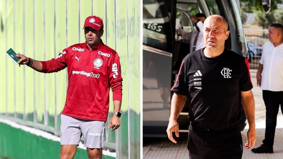 Palmeiras e Flamengo são os grandes favoritos ao título do Brasileirão da Série A 2026 Palmeiras e Flamengo são os grandes favoritos ao título do Brasileirão da Série A 2026