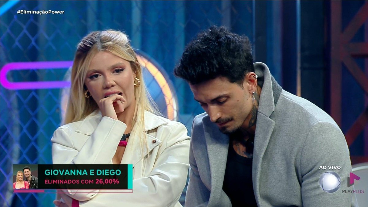 Diego Superbi e Giovanna Menezes no 'Power Couple' Diego Superbi e Giovanna Menezes no 'Power Couple'